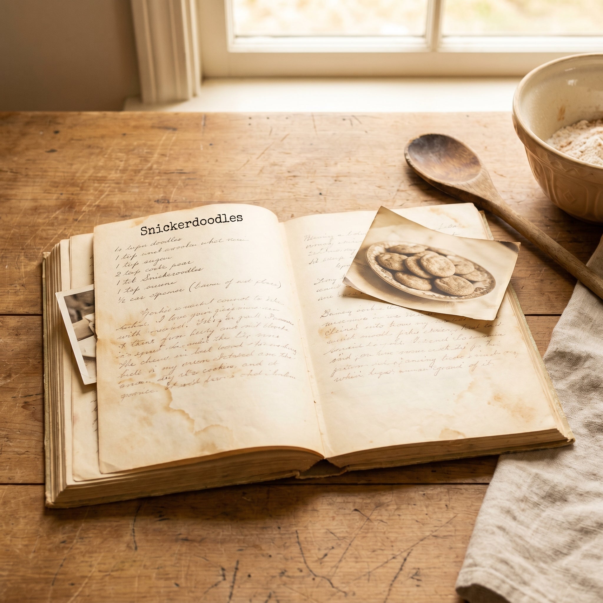 A look inside the recipe spread